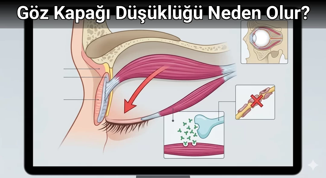 Göz Kapağı Düşüklüğü Neden Olur?